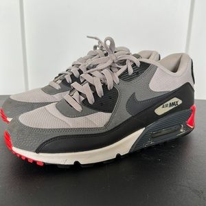 Air Max 90 Red Grey - Size 10